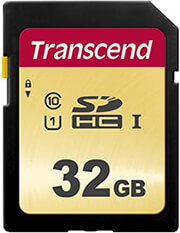 TRANSCEND TRANSCEND SDC500S SDHC 32GB MLC NAND U1 CLASS 10 TS32GSDC500S