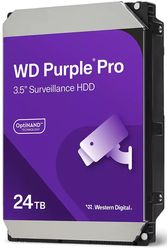 HDD WESTERN DIGITAL WD240PURP PURPLE PRO SURVEILLANCE 24TB 3.5'' SATA 3