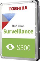 HDD TOSHIBA HDWT860UZSVA S300 SURVEILLANCE 3,5'' 6TB GREEN SATA3 256MB φωτογραφία