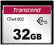 TRANSCEND TRANSCEND TS32GCFX602 CFX602 32GB CFAST 2.0 COMPACT FLASH MLC NAND