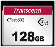 TRANSCEND TRANSCEND TS128GCFX602 CFX602 128GB CFAST 2.0 COMPACT FLASH MLC NAND