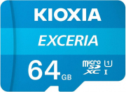 KIOXIA KIOXIA LMEX1L064GG2 EXCERIA 64GB MICRO SDXC UHS-I U1 WITH ADAPTER