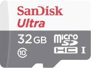SANDISK SDSQUNR-032G-GN6TA ULTRA MICRO SDHC 32GB + ADAPTER SD