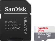 SANDISK SDSQUNR-256G-GN6TA ULTRA 256GB MICRO SDXC UHS-I CLASS 10 + SD ADAPTER