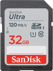 SANDISK SDSDUN4-032G-GN6IN 32GB ULTRA SDHC C10 U1 120MB/S
