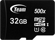 TEAM GROUP TEAM GROUP TUSDH32GCL10U03 MEMORY CARD SERIES 32GB MICRO SDHC UHS-I U1 WITH ADAPTER