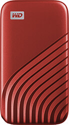 WESTERN DIGITAL MY PASSPORT PORTABLE SSD 2TB RED USB 3.2 GEN1/TYPE-C