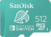 SANDISK NINTENDO SWITCH SDSQXAO-512G-GNCZN 512GB MICRO SDXC U3