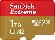 SANDISK SANDISK SDSQXAV-1T00-GN6MA EXTREME 1TB MICRO SDXC UHS-I CARD U3 V30 A2