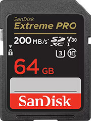 SANDISK SDSDXXU-064G-GN4IN EXTREME PRO 64GB SDXC UHS-I V30 U3 CLASS 10 φωτογραφία