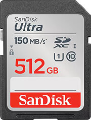 SANDISK SDSDUNC-512G-GN6IN ULTRA 512GB SDXC UHS-I U1 CLASS 10