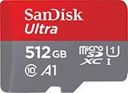SANDISK SANDISK SDSQUAC-512G-GN6MA ULTRA 512GB MICRO SDXC UHS-I U1 A1 + SD ADAPTER