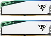 RAM PATRIOT PVER548G60C42KW VIPER ELITE 5 RGB 48GB (2X24GB) DDR5 6000MHZ CL42 DUAL KIT