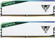 RAM PATRIOT PVER596G60C42KW VIPER ELITE 5 RGB 96GB (2X48GB) DDR5 6200MHZ CL42 DUAL KIT