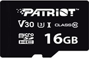 PATRIOT PSF16GVX31MCH VX SERIES 16GB MICRO SDHC V30 U3 CLASS 10