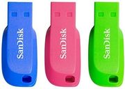 SANDISK CRUZER BLADE 16GB USB 2.0 FLASH DRIVE 3-PACK