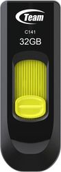 TEAMGROUP TC14132GY01 C141 32GB USB 2.0 FLASH DRIVE YELLOW