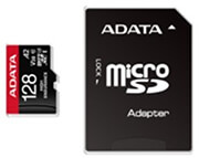 ADATA AUSDX128GUI3V30SHA2-RA1 HIGH ENDURANCE 128GB MICRO SDXC UHS-I U3 V30