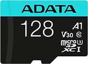 ADATA ADATA AUSDX128GUI3V30SA2-RA1 PREMIER PRO 128GB MICRO SDXC U3 V30 A2 WITH ADAPTER