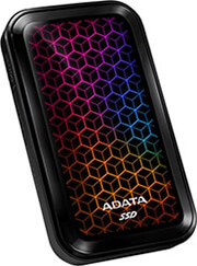 ADATA ADATA ASE770G-512GU32G2-CBK PORTABLE SSD SE770G RGB 512GB USB3.2 GEN 2 / TYPE-C