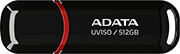 ADATA ADATA AUV150-512G-RBK DASHDRIVE UV150 512GB USB 3.2 FLASH DRIVE BLACK