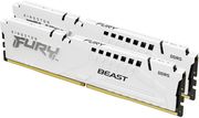 RAM KINGSTON FURY BEAST WHITE 32GB (2X16GB) DDR5 6000MT/S CL36 AMD EXPO DUAK KIT KF560C36BWE2K2-32