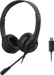 A4TECH HU-8 USB STEREO HEADSET BLACK