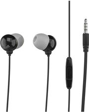 MAXELL PLUGZ + MIC IN-EAR EARPHONES BLACK