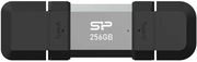 SILICON POWER MOBILE C51 256GB DUAL USB 3.2 TYPE-A &amp; TYPE-C FLASH DRIVE SP256GBUC3C51V1S