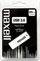 MAXELL MAXELL USB 128GB 3.0 WHITE