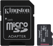 KINGSTON SDCIT2/16GB 16GB INDUSTRIAL MICRO SDHC UHS-I CLASS 10 U3 V30 A1 WITH SD ADAPTER