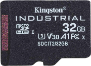 KINGSTON KINGSTON SDCIT2/32GBSP 32GB INDUSTRIAL MICRO SDHC UHS-I CLASS 10 U3 V30 A1