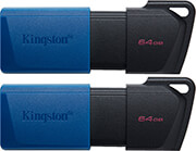 KINGSTON DTXM/64GB-2P DATATRAVELER EXODIA M 64GB USB 3.2 FLASH DRIVE 2 PACK