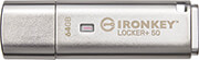 KINGSTON KINGSTON IKLP50/64GB IRONKEY LOCKER+ 50 64GB USB 3.2 ENCRYPTED FLASH DRIVE