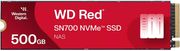 WESTERN DIGITAL SSD WESTERN DIGITAL SN700 RED NAS 500GB NVME PCIE GEN 3.0 X4 M.2 2280 WDS500G1R0C