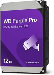 HDD WESTERN DIGITAL WD122PURP PURPLE PRO SMART VIDEO SURVEILLANCE 12TB 3.5'' SATA 3