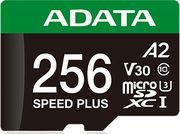 ADATA ADATA UD256GUI3V30A2SP-RA1 SPEED PLUS 256GB MICRO SDXC UHS-I 180MB/S U3 C10 WITH ADAPTER