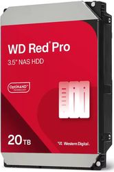 HDD WESTERN DIGITAL WD202KFGX RED PRO NAS 20TB 7200RPM 512CACHE 3.5'' SATA3