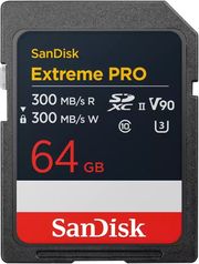 SANDISK SDSDXDM-064G-GN4IN EXTREME PRO 64GB SDXC UHS-II V90 U3 CLASS 10