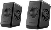 SONICGEAR SONICGEAR QUATRO 2 USB POWERED QUAD BASS 2.0 SPEAKERS BLACK COOL GREY