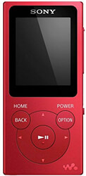 SONY NW-E394R MP3 PLAYER 8GB RED