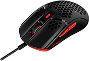 HYPERX HYPERX HMSH1-A-RD/G PULSEFIRE HASTE RGB GAMING MOUSE BLACK RED