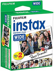 FUJIFILM 1X2 FUJIFILM INSTAX FILM WIDE GLOSSY