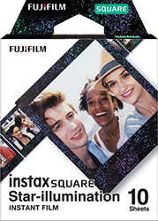 1 FUJIFILM INSTAX SQUARE FILM ILLUMNI