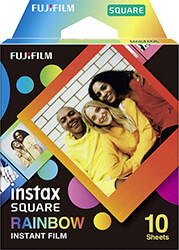 1 FUJIFILM INSTAX SQUARE FILM RAINBOW