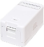 LOGILINK NK4022 SURFACE-MOUNT BOX FOR KEYSTONE 1-PORT