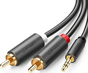 CABLE AUDIO 3.5MM M/2XRCA M 1.5M UGREEN AV116 10583