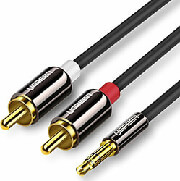 UGREEN CABLE AUDIO 3.5MM M/2XRCA M 5M UGREEN AV116 10591