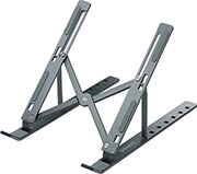 SAVIO PB-01 GRAY, ALUMINUM OFFICE STAND FOR NOTEBOOK,AND TABLET STAND φωτογραφία
