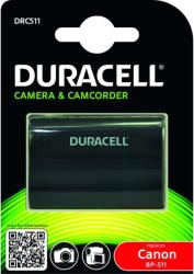 DURACELL DRC511 REPLACEMENT BATTERY FOR CANON BP-511 1400MAH